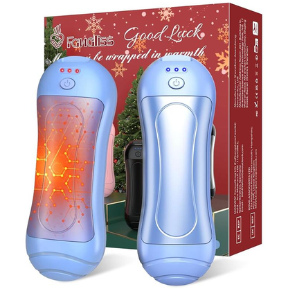 FANDLISS Rechargeable Hand Warmers 6000mAh – 2 Pack